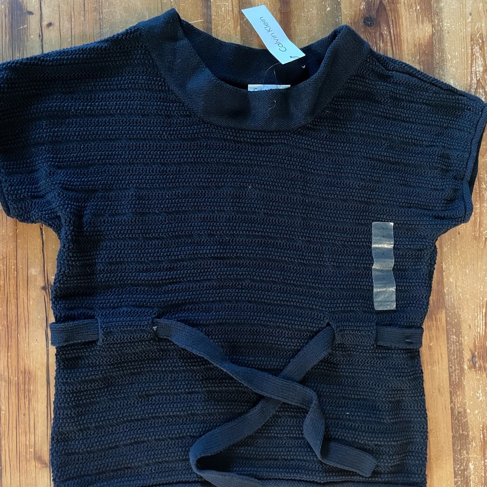 Calvin Klein Kids Navy Knit Sweater